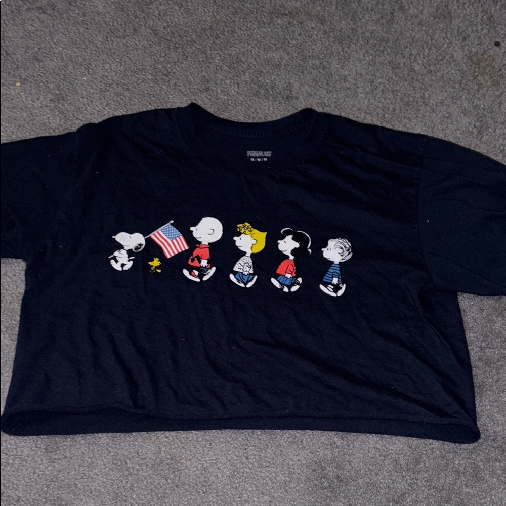 Peanuts Cropped Tee